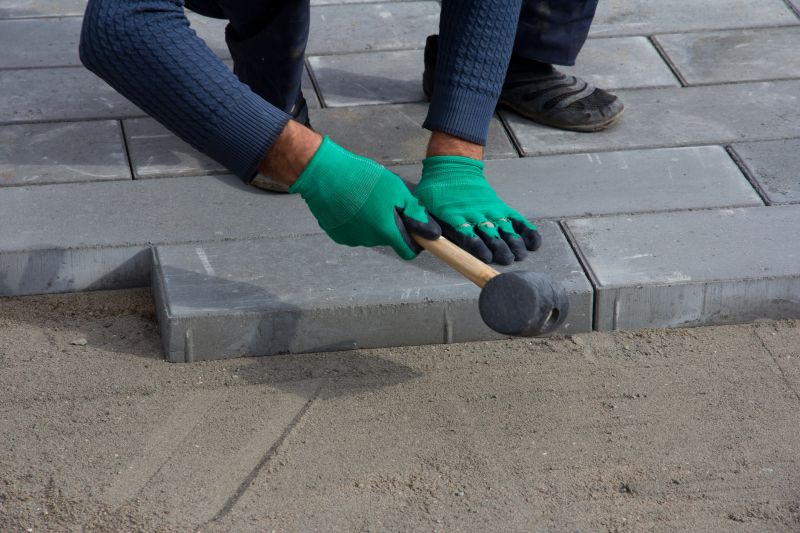 Patio Brick Installation in West Hartford, CT